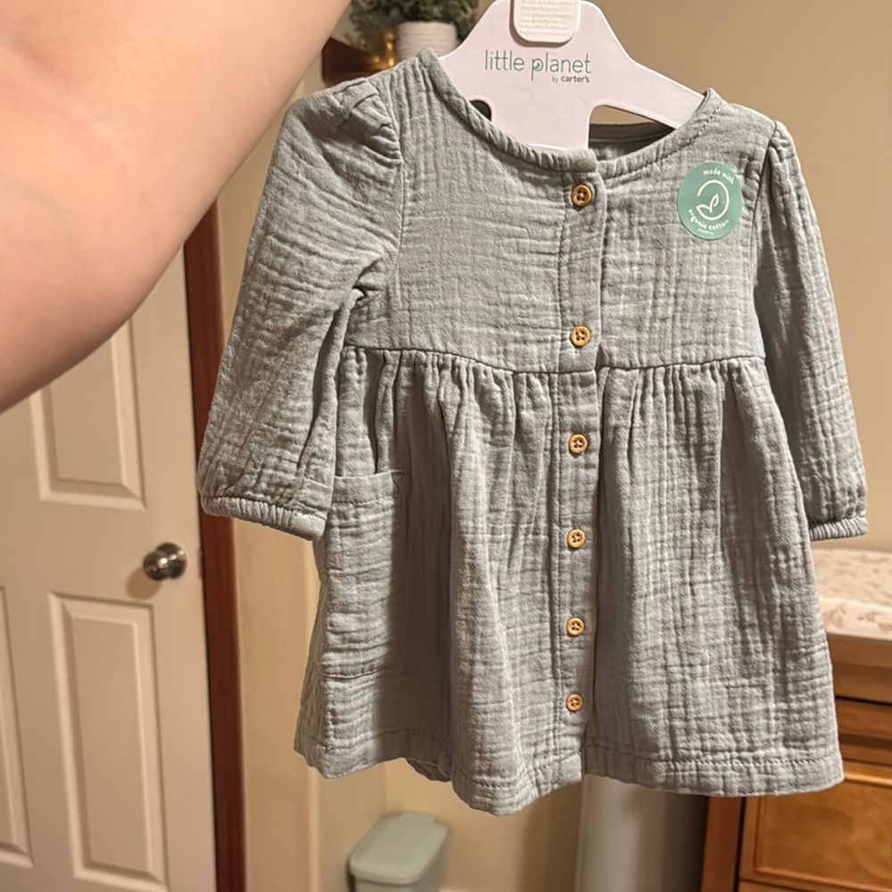 Kids Green Dress
